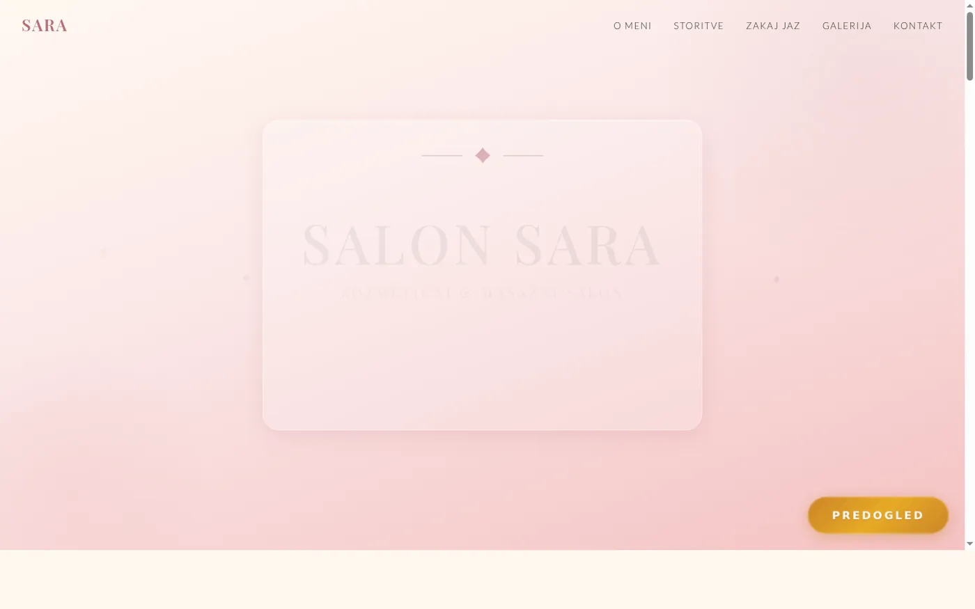 Salon SARA.